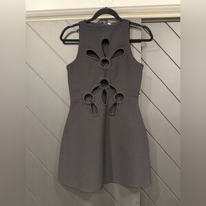 Cult Gaia Franco Cut Out Knit Minidress S
